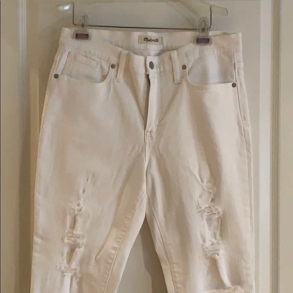 Madewell white Jeans